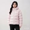 New hooded ribs puff cotton-padded clothes for women, small people, thickened warm cotton-padded clothes, loose cotton-padded jackets.