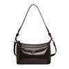 Oil Wax Leather Bag Women'S Bag Trendy One Shoulder Underarm Dumpling Bag Fashionable And Simple Underarm Bag
