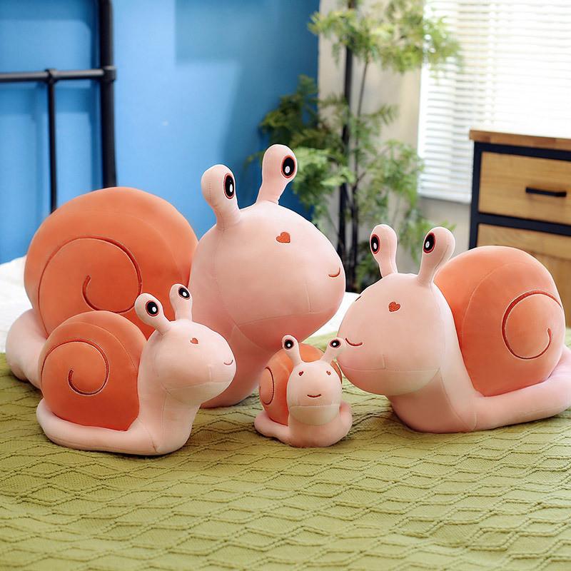 Toy Snail Plush Cute Cartoon Girl Children Accompany Sleeping Soothing Gift Doll