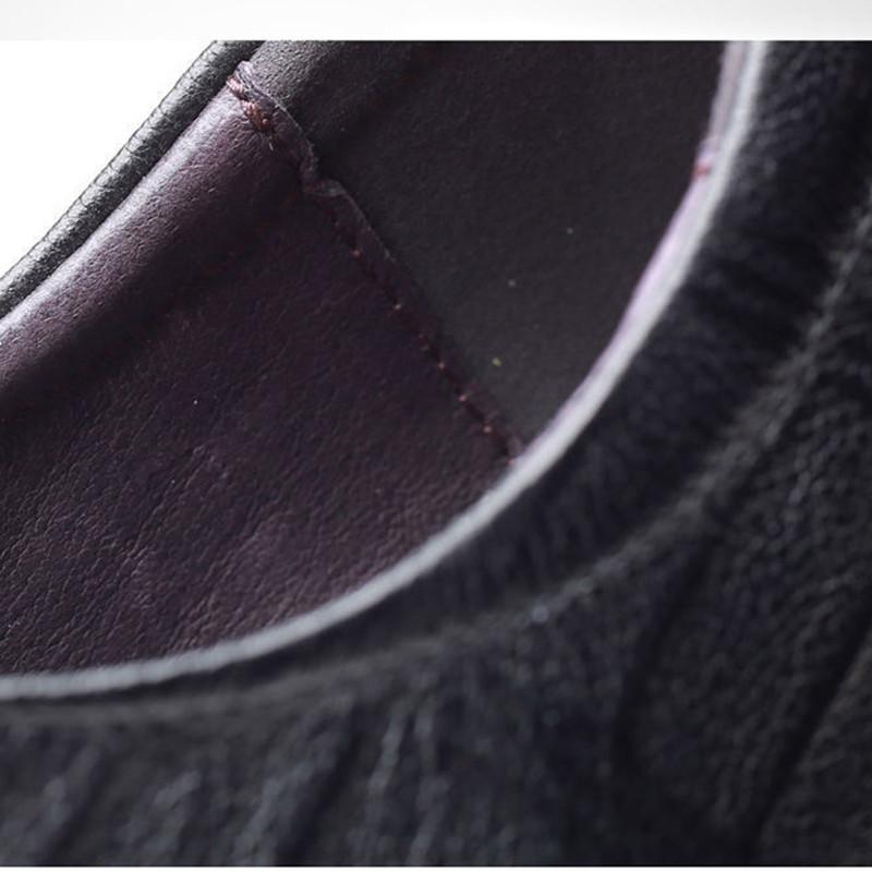 Leather Men Formal Shoes Luxury Brand 2024 Men's Loafers Dress Moccasins Breathable Slip On Black Driving Shoes Plus Size 38-44