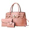 New Model Female Bag Crocodile Print High-grade Single Shoulder Oblique Span Bag Female Large Capacity Fashion Handbag Korean Version