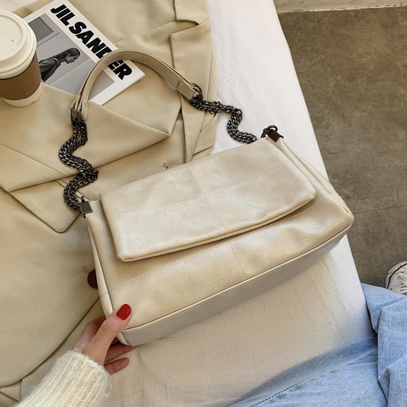 High Quality Large Capacity Handbag Womennewest Fashion Diamond Chain Bag Simple Shoulder Bag Messenger Bag Trend