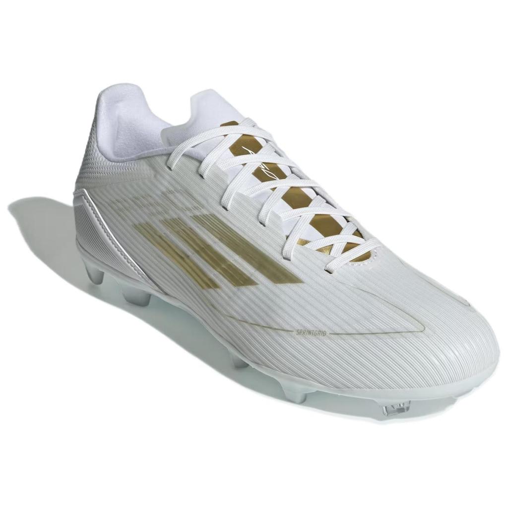 Adidas Adizero F50 League FG MG Day Spark Pack Unisex Sneakers White Cloud-White Gold-Metallic IE0604