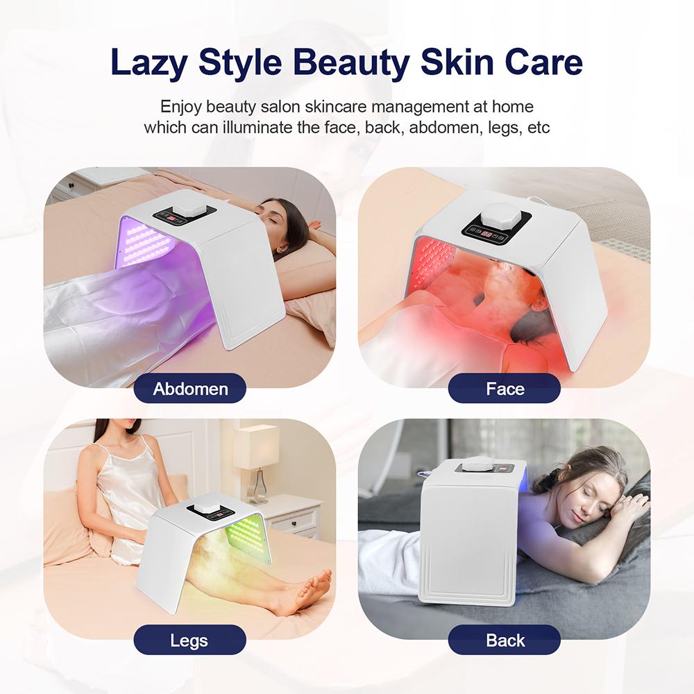 7 Colors LED Mask Nano Water Sprayer PDT Skin Rejuvenation Moisturizing Facial Body Beauty Spa Body Mist