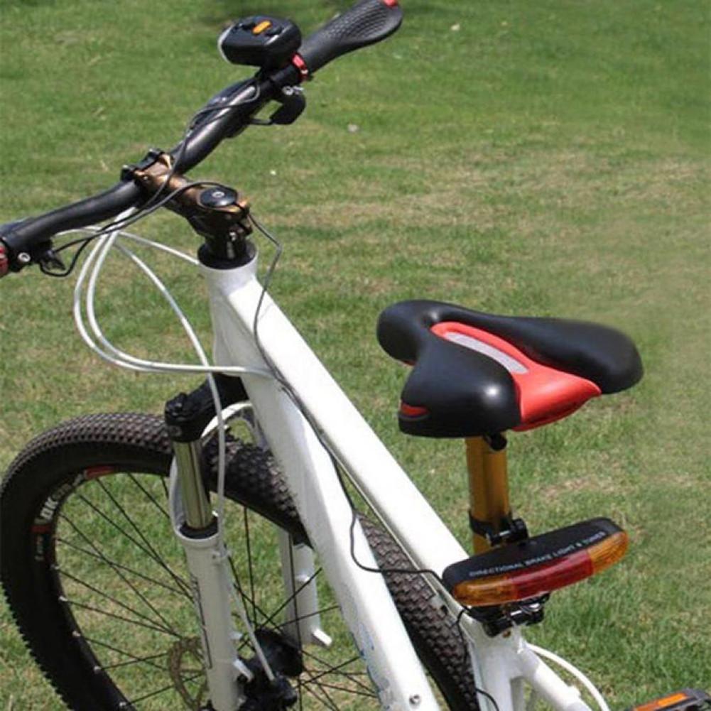 Universal 7LED Fahrrad Fahrrad Radfahren Stop Bremslicht Blinker Nachtlampe