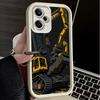Excavating Machinery Cool Soft Phone Case for Xiaomi Poco X7 X6 X5 Pro X4 Gt X3 F7 Ultra M8 M7 Redmi 15C 15 14C 13 13C 12 12C 10