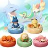 Snorlax Charmander Slowpoke Rowlet Meowth Toy Sleep Model Gift Christmas
