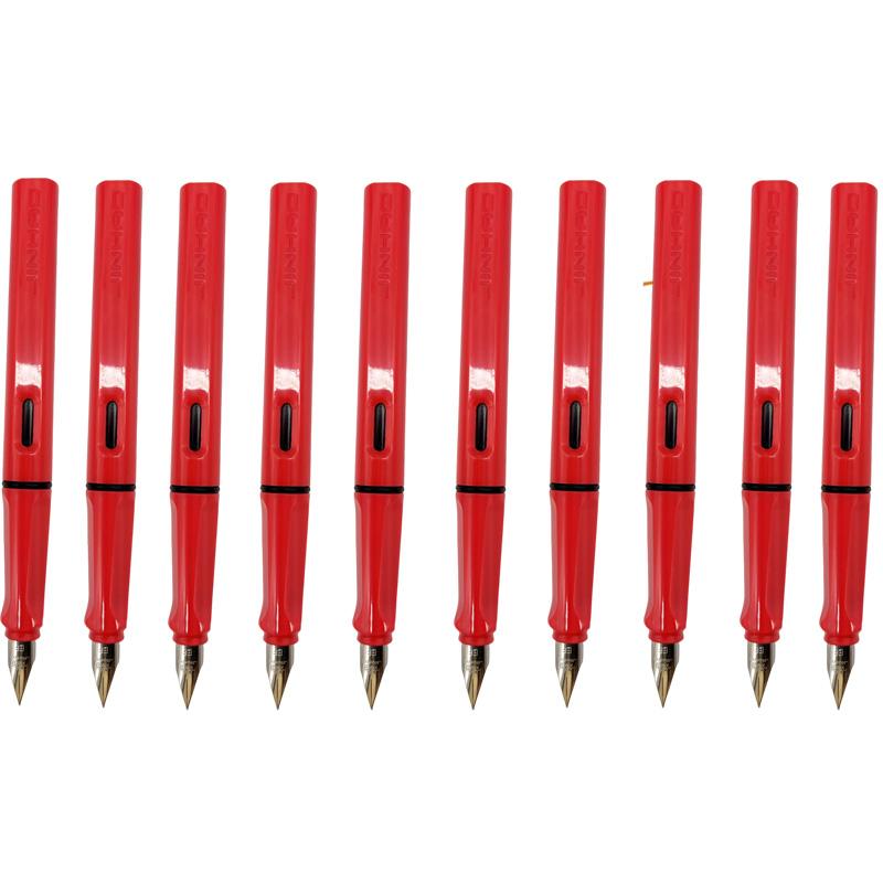 10/5 PCS JINHAO 619 Fountain Pen High Quality Colors Student F EF Nib Ink Pen Calligraphy Pen Stationery School Office Supplies