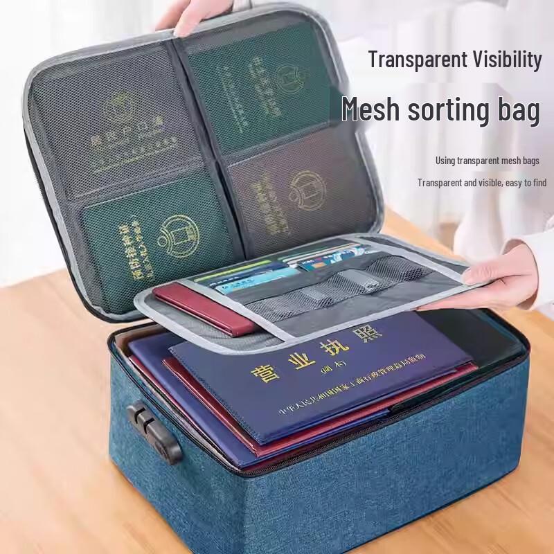 Waterproof Document and Passport Organizer Bag