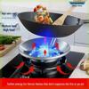 Universal Windproof Gas Stove Guard: Non-slip Flame Concentrator & Energy Saving Ring