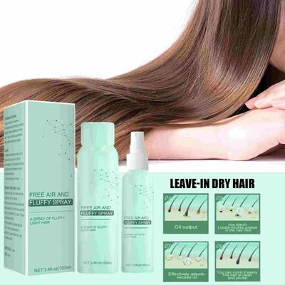 Oil Control Volumizing Mist, Dry Hair Mist, Lazy Oil Control Mist, Greasy And Soft Hair, Suitable For All Hair Types,100ML