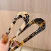 Hairpin U Shape Hair Jewelry Mini Women Leopard Hair Fork for Festival