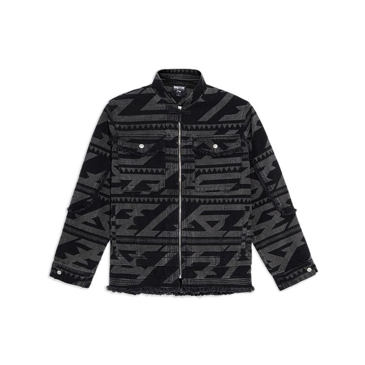 Джинсовая куртка Li Ning Badfive Мужская Черная AJDS037-1 XXL