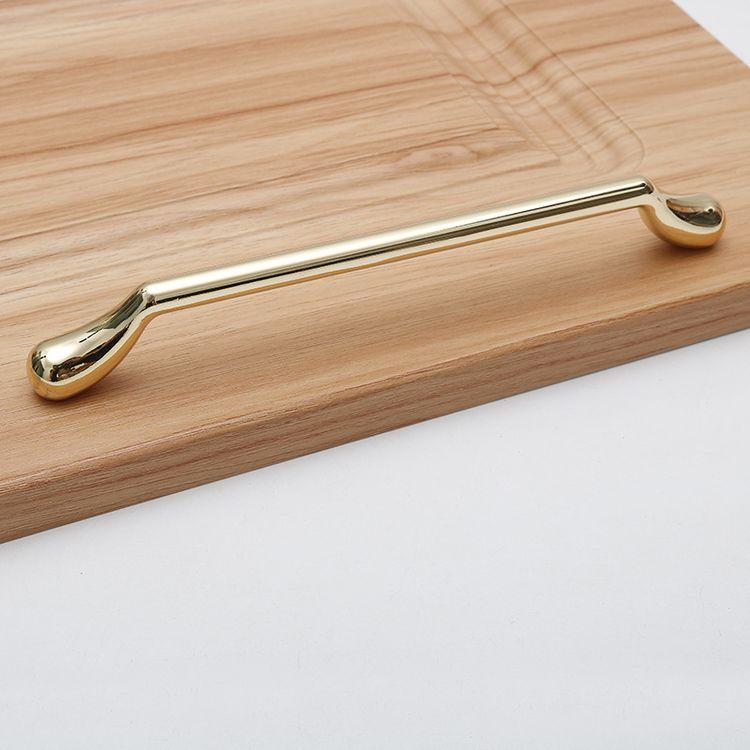 Zinc Alloy Kitchen Hardware Handle Pull Black Gold Wardrobe Cupboard Shoe Drawer Handle Drip Handles Knob