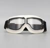 Motorcycle Glasses Windproof Motorcycle Helmet Glasses Sunglasses Retro Universal Folding Leather Retro Motorcycle Accessories