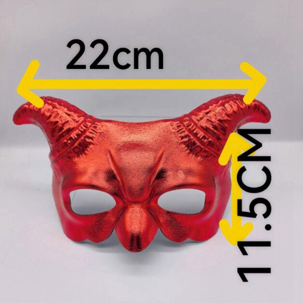 Karneval Dämon Teufelshorn Maske Maskenball Halloween Kostümmaske Cosplay Event