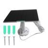 5W 5V ETFE Solar Monitoring Panel Charger Compatible with Arlo Pro5S/Ultra/Pro 3/Ultra2 197*167MM
