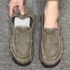 Męskie codzienne buty płócienne Męskie mokasyny Oddychające wsuwane płaskie buty Męskie wulkanizowane buty Buty do jazdy samochodem Rozmiar plus 47 Buty do chodzenia