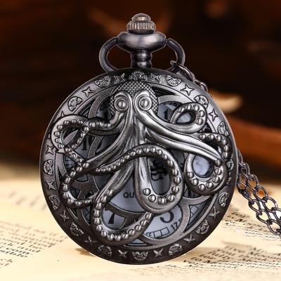 Mens Women Casual Watches Men's Vintage Hollow Quartz Pocket Watch Mens Pendant Watch