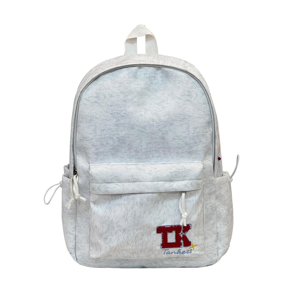 Schoolbag Junior high school student schoolbag women's trend letters large capacity leisure travel backpack new college student backpack men
