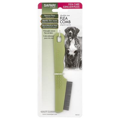 Doppelzinken Flohkamm, Hundekamm, 1 Kamm