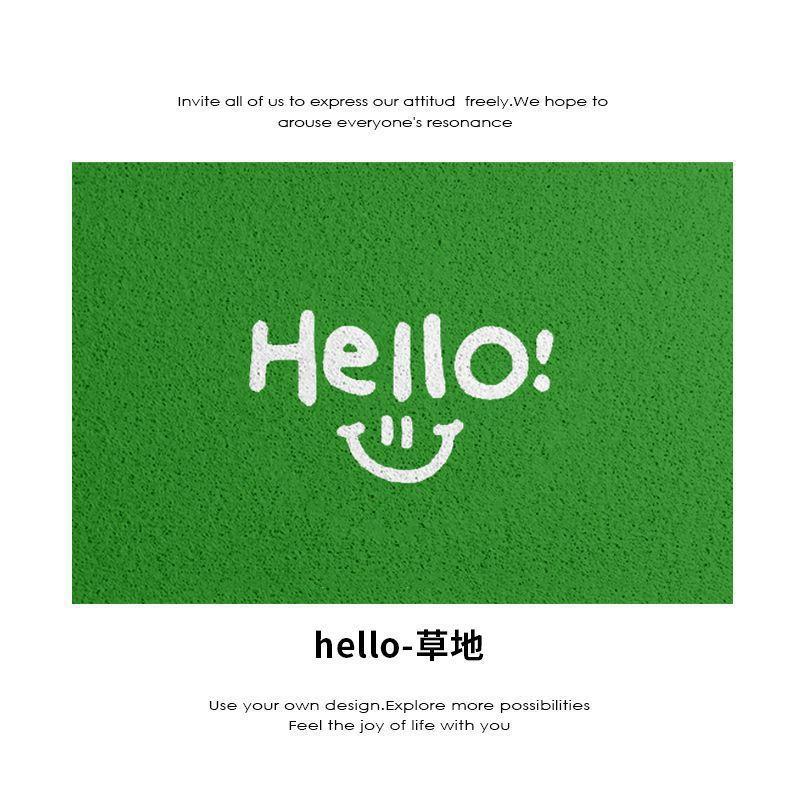 

Привет серия коврик для входной двери, коврик для входной двери из шелка, коврик для входной двери, коврик для входной двери, коврик для грязи 40 * 60Cm silk ring