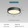 Round Surface-Mounted LED Ceiling Light for Living Room, Bedroom, Entrance, Corridor, Aisle, Home Spotlight