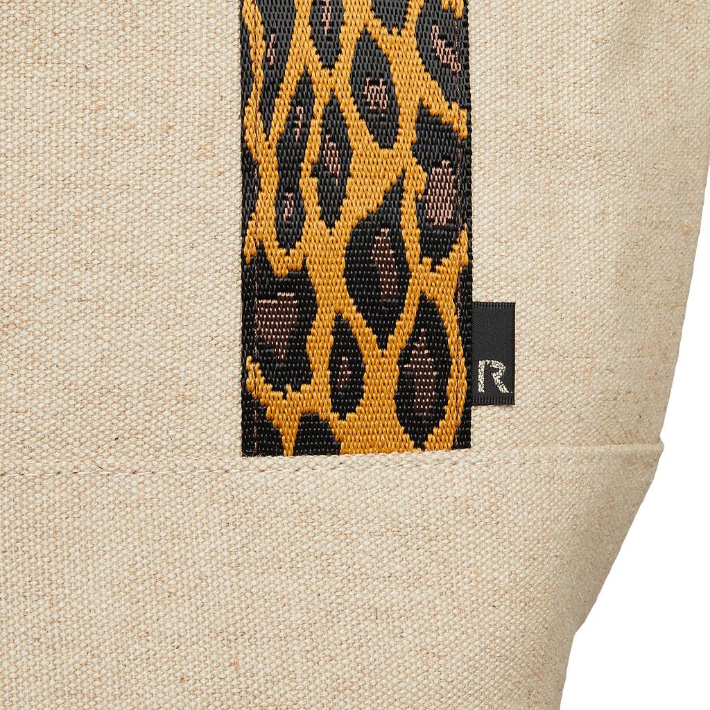 Point Tape Detail Tote Bag LT Deli A 1451 Brown Free Size [Rootote] Women's POINT_tape