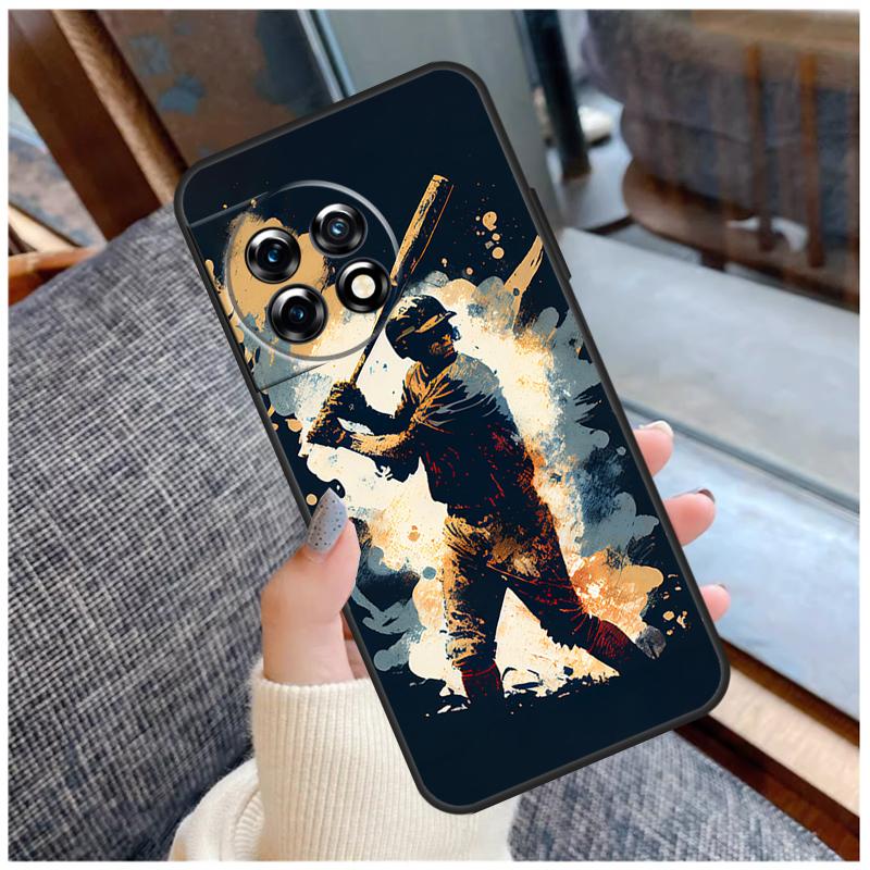 

Baseball Case For OnePlus 13 15 13R 13T 12 12R 11 9 10 Pro 10T 8T Nord 5 CE 2 3 4 Lite N20 N30 Coque OnePlus 8Pro