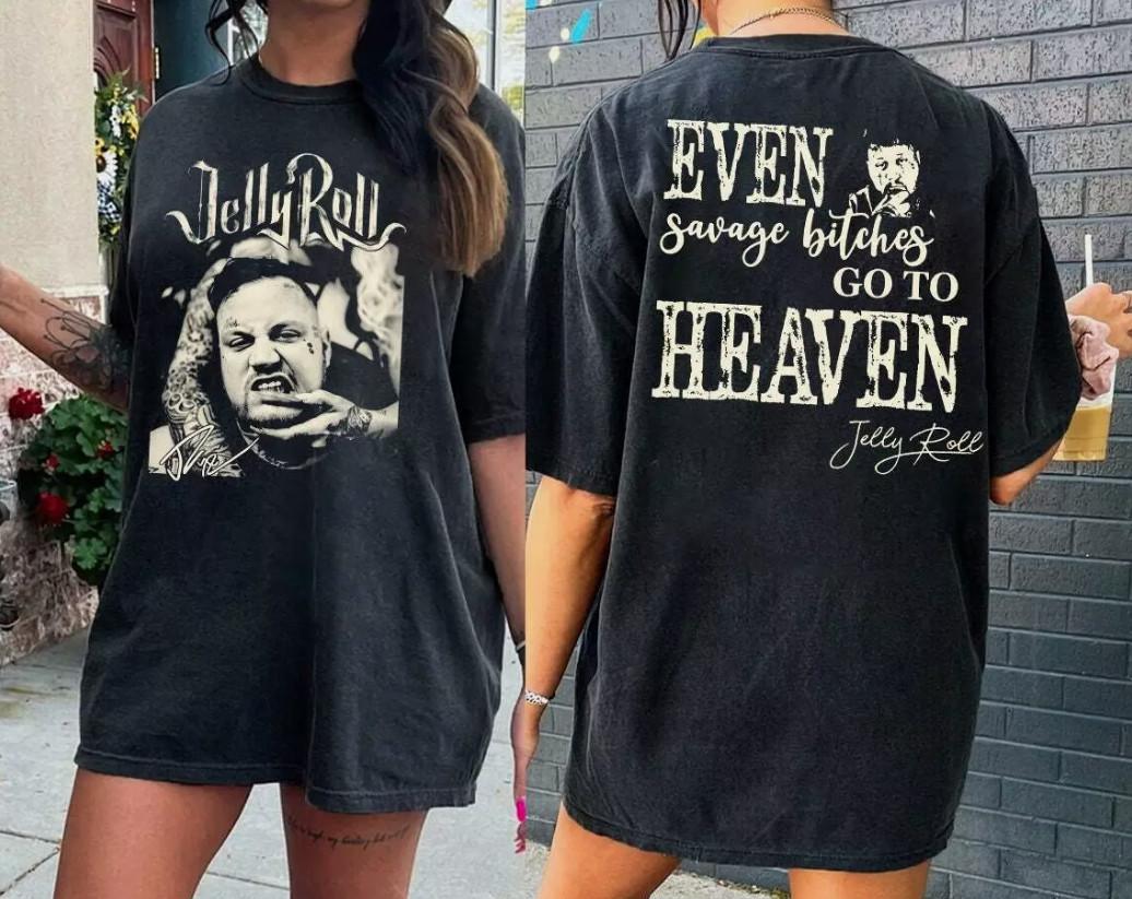 Jelly Roll Shirt, Jelly Roll Tour Shirt, Jelly Roll Concert T-Shirt S
