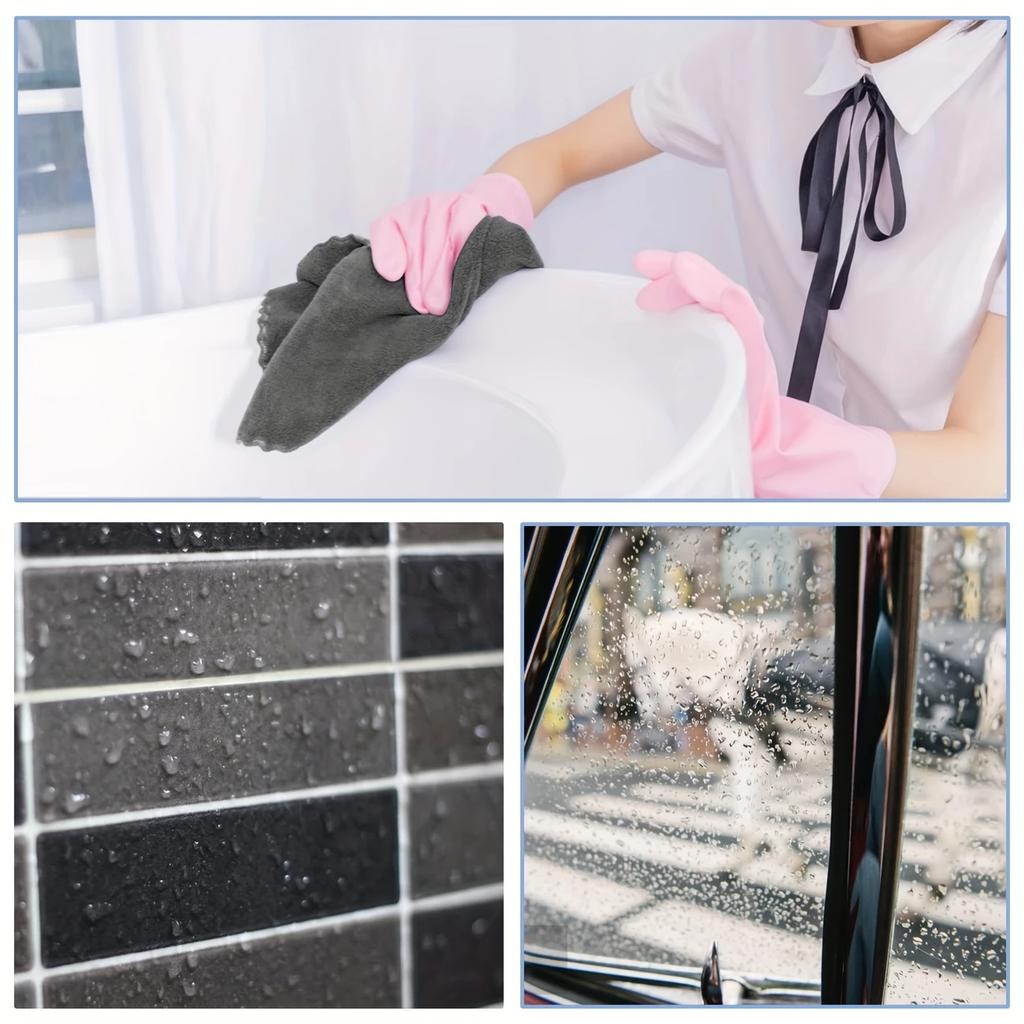 Super Absorbent Microfiber Cleaning Cloth -1/3/5/10 Pack, Multi-purpose Kitchen and Car Towel, Reusable Dust Removal Cloth