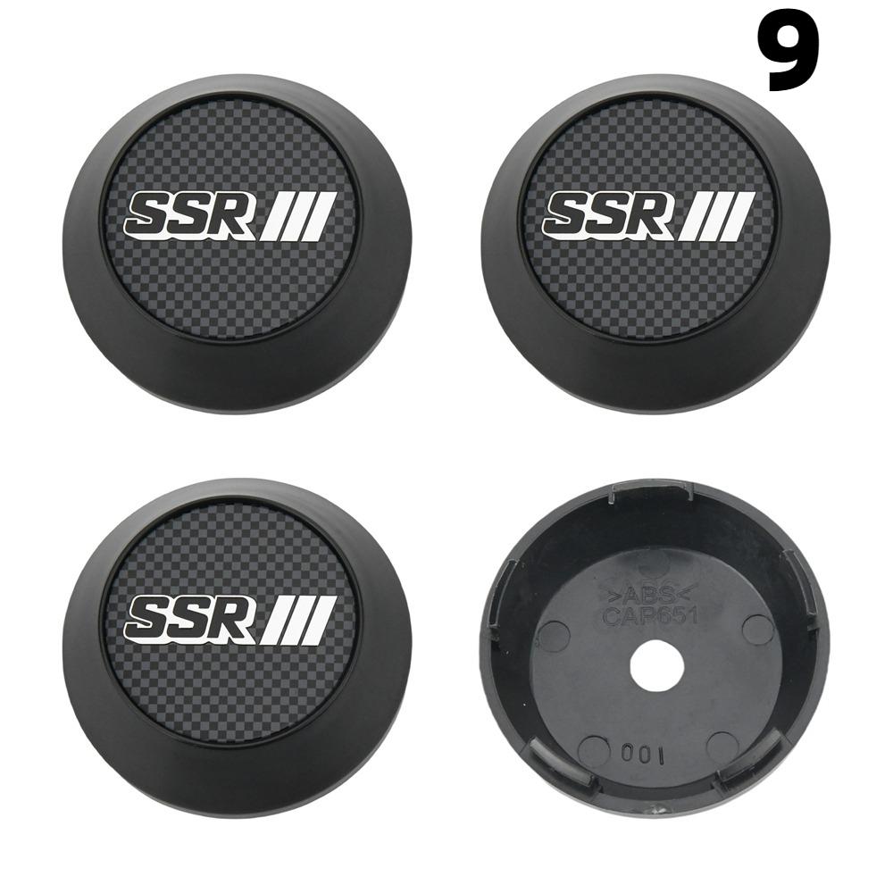 1Set/4PCS 65MM & 68MM Cap For Rims SSR XXR Emblem Wheel Center Cap Sport Car Logo Wheel Cover Hub Caps
