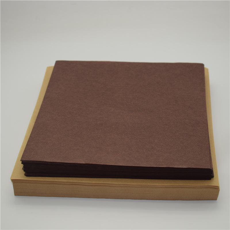 Coffee-Toned Snack Mat: Oil-Absorbing Paper for French Fries, Pizza, Burger, and Desserts.