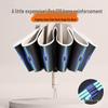 Automatic Reverse Folding Umbrella - 30 Rib, Unisex, UV-Protection, Rain & Sun Use