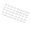 20Pcs Fillable Clear Plastic Ball Wedding Christmas Decoration Ornaments (5cm)