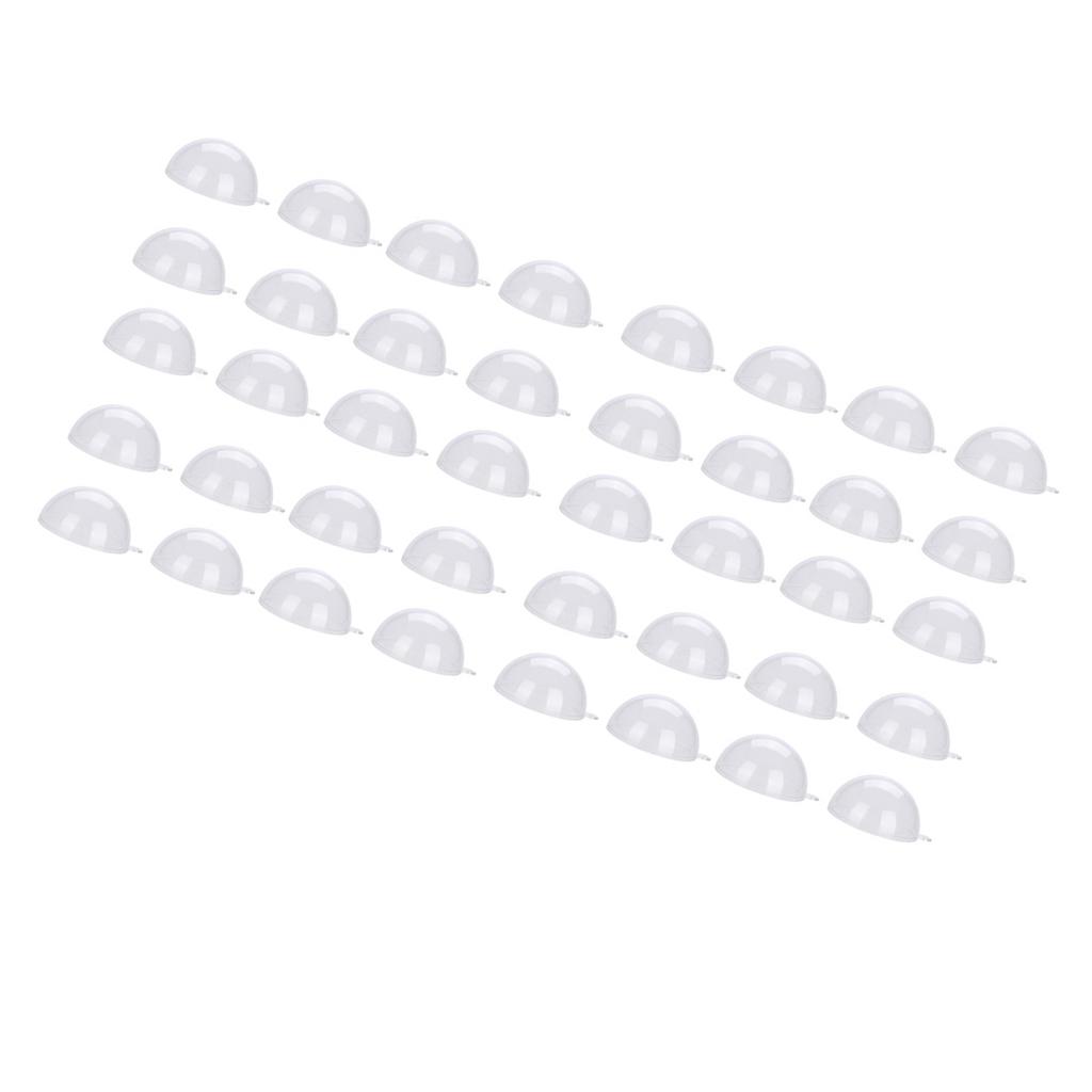 20Pcs Fillable Clear Plastic Ball Wedding Christmas Decoration Ornaments (5cm)