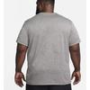 Nike Dri-FIT Legend Solid Logo Sports Fitness Quick-Dry Crew Neck Short Sleeve T-Shirt Men Tops Gray DX0989-091