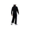 Jordan Solid Logo Brand Print Stripe Detail Jumpsuit Women Jumpsuit Black DQ4630-010