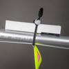 1Pcs Safety Warning Reflective Triangle Sign with Spring Hook Hanging Tag  Night Cycling Riding