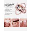 Gesteppte Puffer-Tragetasche für Damen, Große leichte bauschige Umhängetasche, Arbeitstasche für Reisen, Ideales personalisiertes Geschenk