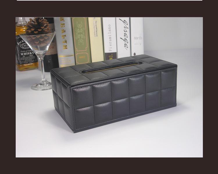 Premium Leather Tissue Box for Living Room, Coffee Table, Home, Hotel, or Restaurant - Stylish and High-Quality