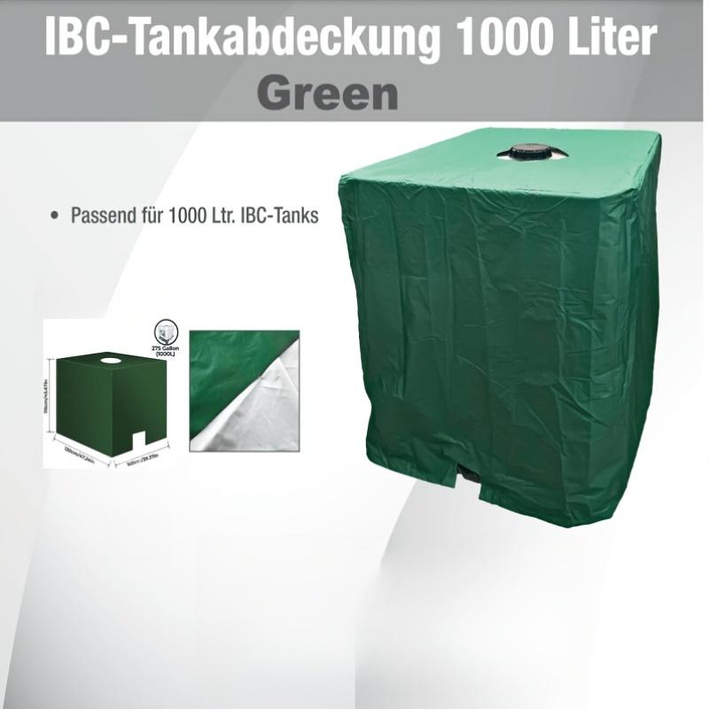 

Outdoor 264.17gal Water Tank Cover IBC Tank Cover Green, A Must-have Protective Cover for Outdoor Water Tanks зелёный
