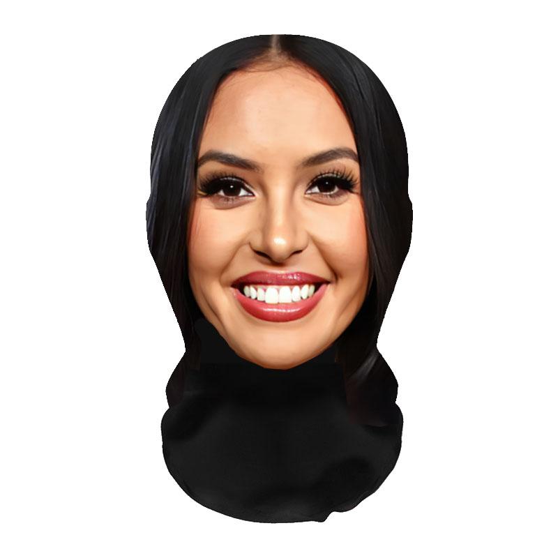 New 2026 Realistic 3D Mask Full Face for Women Man Cosplay Accessories Mascaras Halloween Masquerade Mesh Headgear