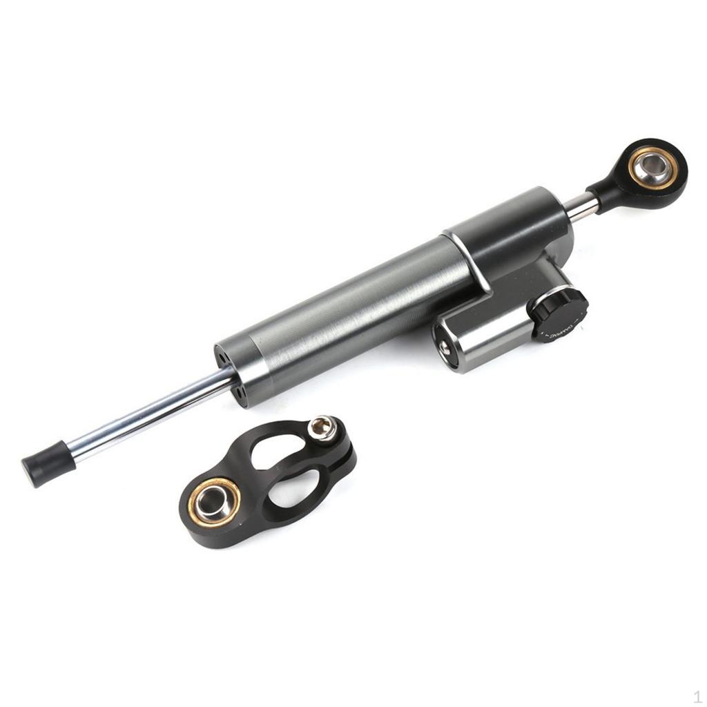 Anodized Motorcycle Steering Damper Heavy-Duty Stabilizer