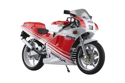 Skynet 1/12 Completed Bike Honda NSR250R '88 Fighting Red/Ross White