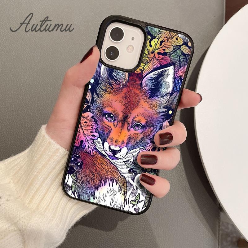 Wild Forest Animal Phone Case for iPhone 17 Air 15 16 16e 11 12 13 14 Pro Max Plus Cover Coque Fundas Shell