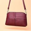 Women Small Crossbody Messenger Bag Black Red Available Multiple Pockets Lightweight
