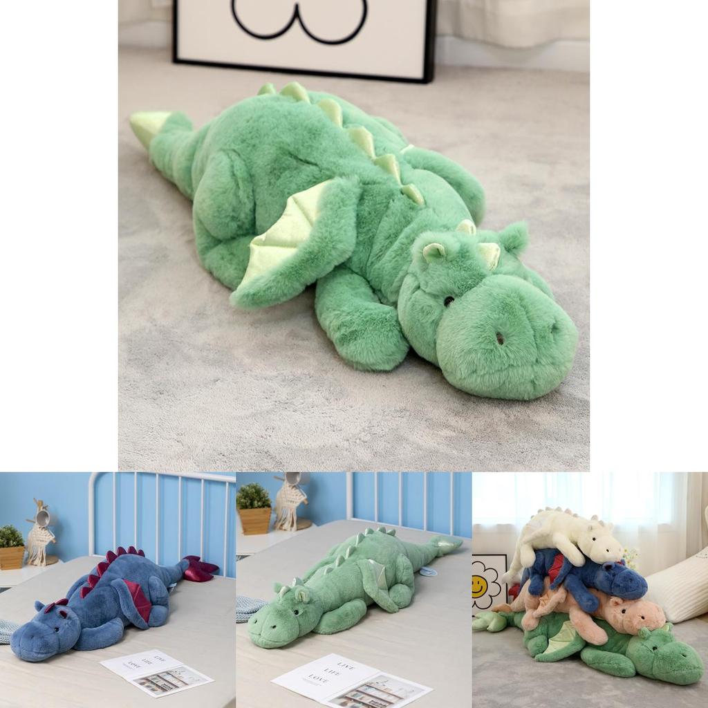 Cute Dinosaur Plush Toy Stuffed Dragon Doll Soft Baby Dragon Pillow Large For Kids