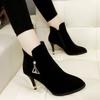 Fashion Lightweight Booties Soft With Tassels Solid Color Woman Short Shoes On Offer Goth Sale Pu Boot Promotion Ankle Boots for Women