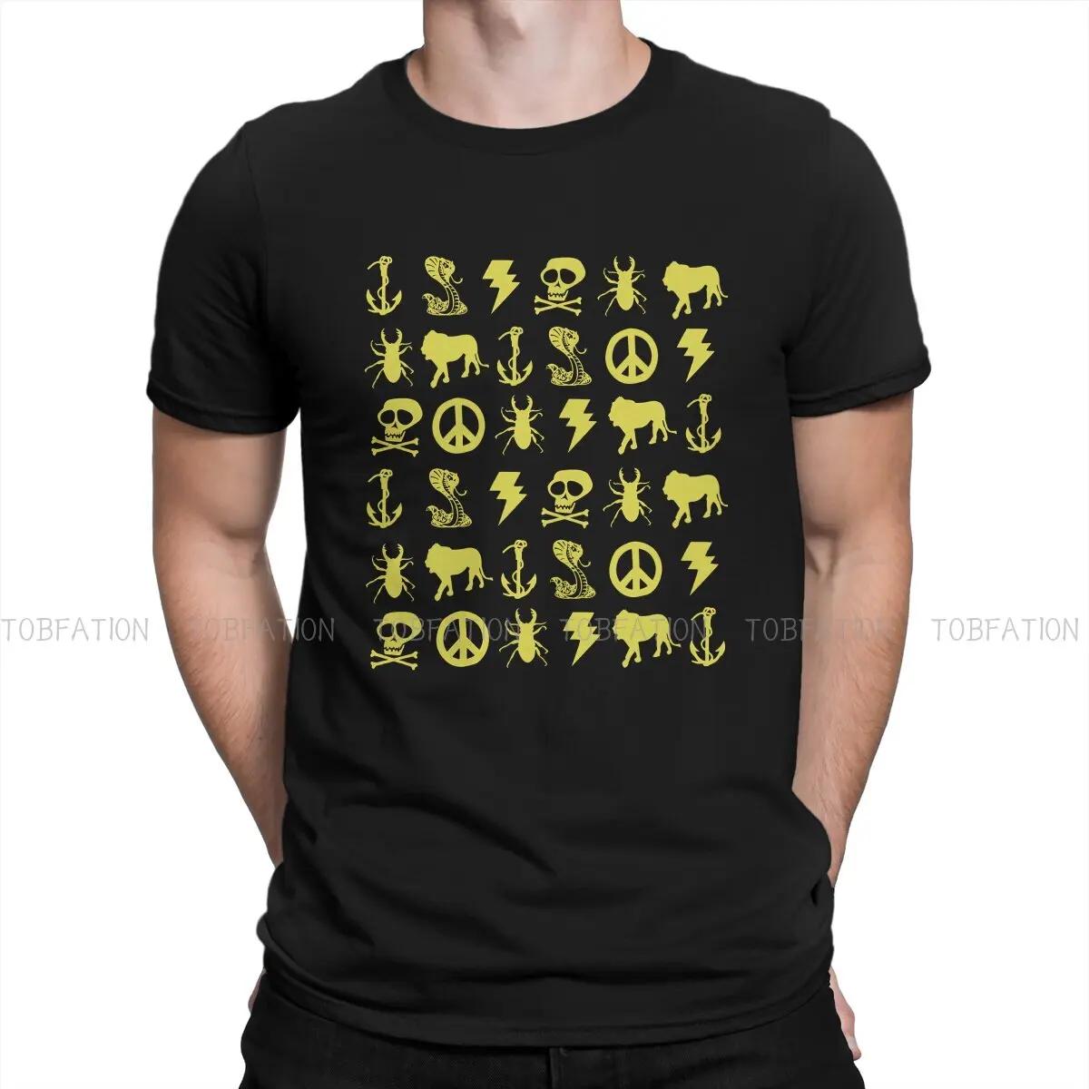 Jesse Pinkman Gelbe Icons Rundhals T-Shirt Breakinngg Baadd Reine Baumwolle Klassisches T-Shirt Herren Kleidung Neues Design Großer Ausverkauf 4XL